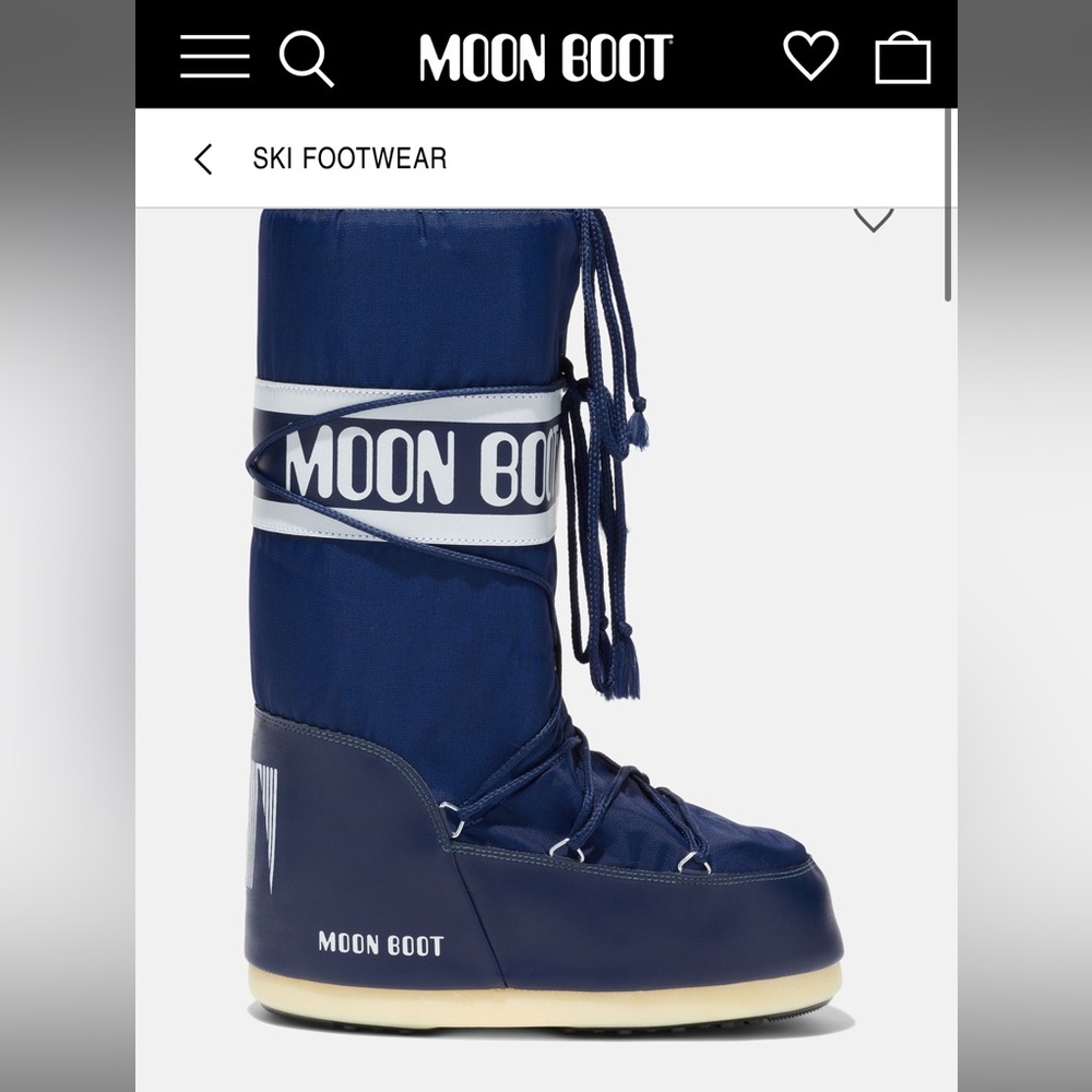Barely worn mens Moon Boots